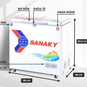 Tủ đông Sanaky VH-2599W1 250 lít