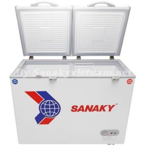 Tủ đông Sanaky SNK-420W 2 ngăn 2 cánh