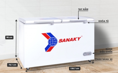 Tủ đông Sanaky VH-568HY2 560 lít