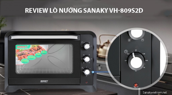 Review lò nướng Sanaky VH-809S2D