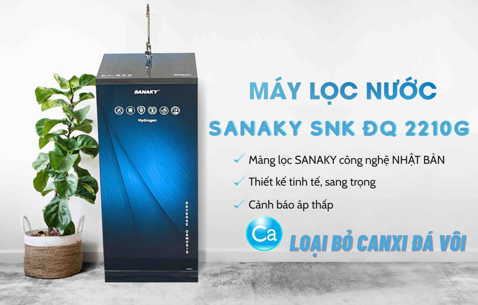 Máy Lọc Nước Sanaky SNK DQ-2210G