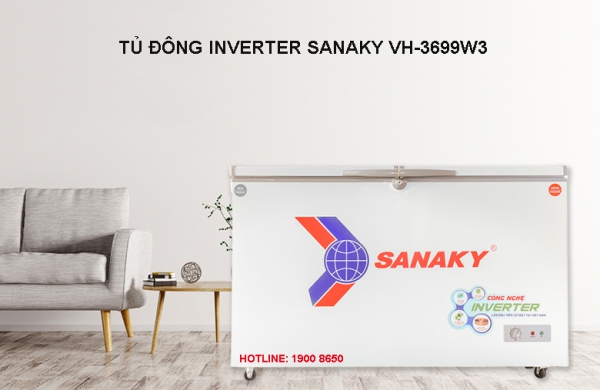 Có nên mua tủ đông Inverter Sanaky VH-3699W3 không?