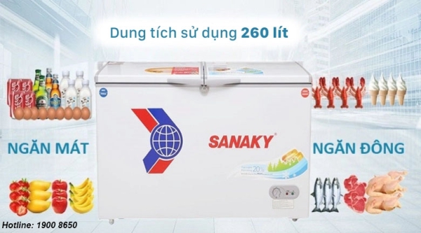 Đánh giá chất lượng Tủ Đông Sanaky VH-3699W1 