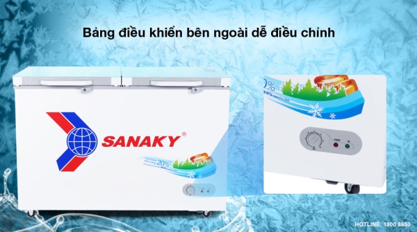 Ưu điểm nổi bật của tủ đông Sanaky VH-3699A2KD 