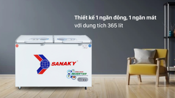 Có nên mua tủ đông Sanaky Inverter VH-5699W4K