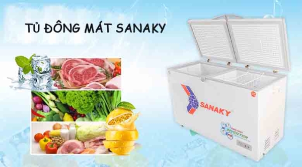 Cách bảo quản thịt gà sống trong tủ đông mát Sanaky