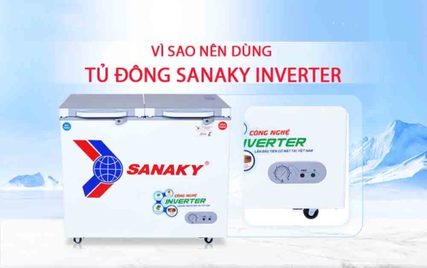 Vì Sao nên dùng tủ đông Sanaky Inverter