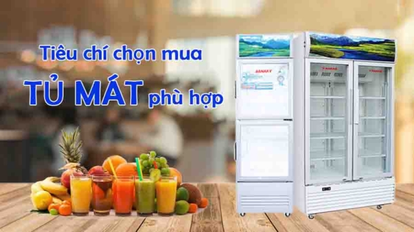 Tiêu chí chọn mua tủ mát phù hợp