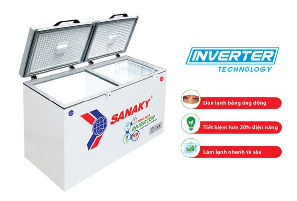 Thông số kỹ thuật tủ đông Inverter Sanaky VH-4099W3