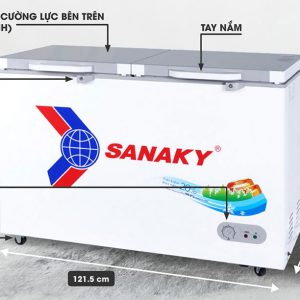 Thông số kỹ thuật tủ đông sanaky vh-3699a2k