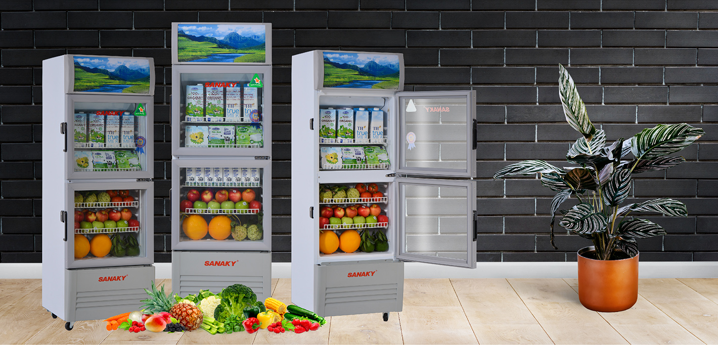 Tủ mát Sanaky VH-218WL 210 lít - hình minh họa 1